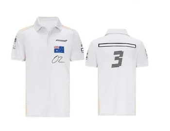 Hot-vânzare curse de Formula Unu costum tricou Polo Echipa costum Personalizat 2021 sezonul de F1 cu mânecă scurtă rever T-shirt