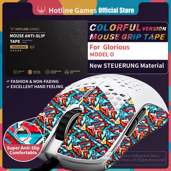 Hotline Jocuri Mouse Banda de Prindere pentru Glorios Model O / Model O Wireless Gaming Mouse-ul Anti-alunecare Bandă [Culoare-Battel Foc]