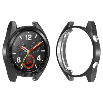 Huawei Watch GT caz Pentru huawei watch gt curea trupa cover TPU moale placat cu Toate-în Jurul valorii de caz de protecție coajă de ceas Accesorii