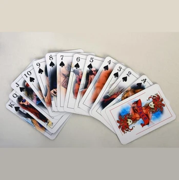 Imagini pentru adulți Poziții de Sex Tipărite Cărți de Joc - Kamasutra imagine reală proces carti de Joc 54 de carduri
