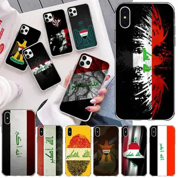 Irakian Irak, Drapelul Național Telefon Caz Pentru iphone 12 11 Pro Max Mini XS Max 8 7 6 6S Plus X 5S SE 2020 XR Silicon Moale Capacul