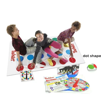 Jocuri Joc Twister Interioară În Aer Liber Speelgoed Distractiv Spel Draaien De Corp Voor Kinderen Volwassen Sport Interactieve Groep Speelgoed