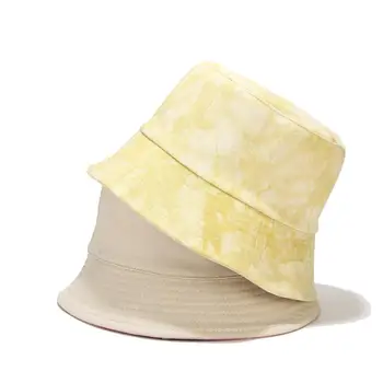 LDSLYJR bumbac imprimare Găleată Pălărie Pescar Pălăria în aer liber, de călătorie pălărie de Soare Capac Pălării pentru Bărbați și Femei 145