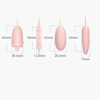 Limba Vibrator 10 Moduri USB 3in1 Vibratoare Ou de G-spot Masaj Oral Lins Pizde Stimulator Erotic Adulti Jucarii Sexuale pentru Femei