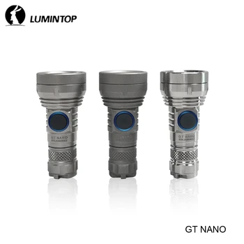 Lumintop GT NANO Titanium din Aliaj Breloc Lanterne 450 LM Mini Buzunar EDC Lanterna cu 10180 Baterie pentru Defensa Personale