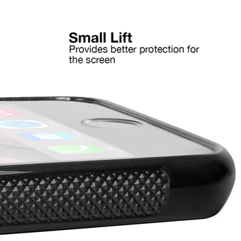 LvheCn Cauciuc Siliconic Telefon Caz Acoperire pentru iPhone 6 6S 7 8 Plus X XS XR 11 12 Mini Pro Max Groovy Shroom