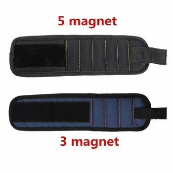 Magnetic puternic Bratara Reglabila Instrument pentru Șuruburi, Cuie, Piulițe Șuruburi Drill Bits Instrument Kit Producător de Aprovizionare
