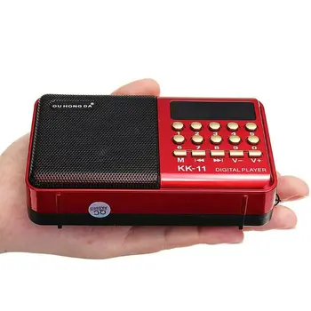 Mini Handheld Portabil K11 Radio Multifunctional Digital FM USB TF MP3 Player Boxe Dispozitive Consumabile