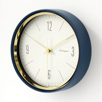 Minimalist Nordic Ceasuri de Perete Tăcut Metal Colorat Living Home Ceas cu Design Modern, Rotund Orologio Cucina Decoracion SS50WC