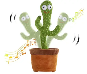 Minunat Jucărie Vorbind Dans Cactus Papusa Vorbi De Înregistrare A Sunetului Repeta Jucărie Kawaii Cactus Jucarii Copii, Educație Pentru Copii Jucarie Cadou