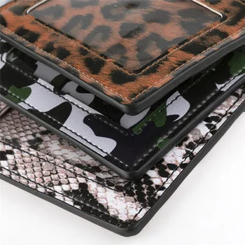 Moda Breloc Carte de Geanta Pentru Femei Fete Leopard, Șarpe Portofel din Piele PU Ciucure Kabaw Bratara Fashion Breloc Cadouri Bijuterii