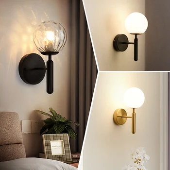 Modern lampă de perete camera de zi dormitor lampă de noptieră moderne, simple, creative TV de perete de fundal coridor coridor lampă de perete