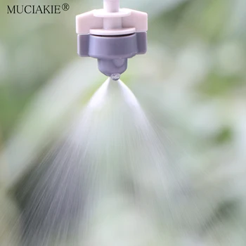 MUCIAKIE 20BUC 9-10L/h Aspersoare Spray de Irigare Greenhouuse Agățat Fogger 7mm Barb Gama 0,8 M Flori Și Plante Micro Spray