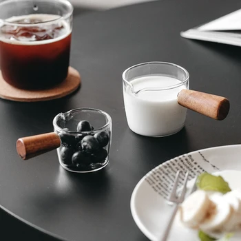 Multi-funcțional Mini pahare cu Lapte Gust fel de Mancare Parte-trage Sos fel de Mancare Stil Japonez Sticlă de Sos de Oțet de Cafea Gustare Farfurie, Tacamuri