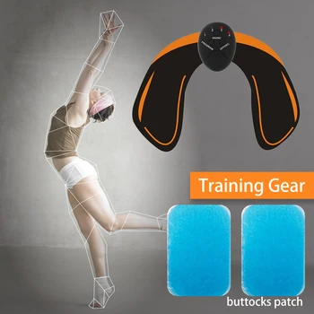Musculare abdominale Bastoane 15 Moduri de PU Fesă Patch-uri de Antrenament Body-Building Masaj Electric Formare Stimulator Setați Muschii