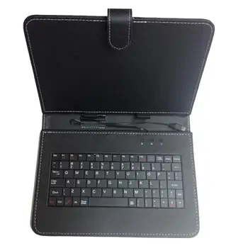 Negru PU+PC din Piele Acoperi Caz+Built-in Tastatura 10.1 Inch Comprimat Yuntab HS1 Caz Acoperire Cu Construit În Tastatură Pentru Yuntab