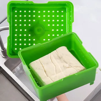 Noua Creatie Presa De Tofu Presor Picurator Gadget Ușor De A Elimina Apa Din Tofu Pentru Mai Delicioase În Condiții De Siguranță Pp Gătit Mâncare Instrumente