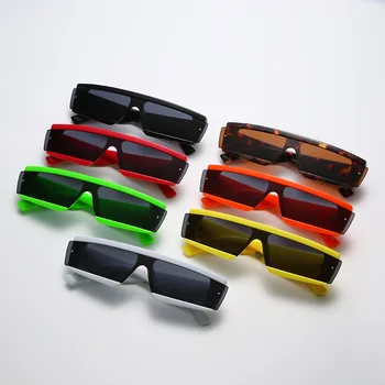 O Bucată Mică de Semi-fără ramă de ochelari de Soare 2021 Nou Brand de Designer Unisex Ochelari de Soare Femei Bărbați Ochelari Cadru Mare UV400 Ochelari