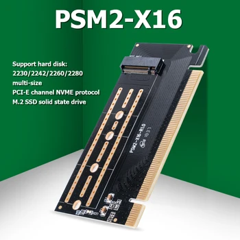 ORICO PSM2-X16 M. 2 unitati solid state M pentru NVMe SSD PCI-e 3.0 X16 Card de Expansiune 2230 2242 2260 2280 M. 2 SSD Adaptor M. 2 M pentru interfață