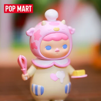 Original POPMART PUCKY Elf Lapte Copilul Serie Orb Cutie Păpușă Jucărie Determinat Stil Anime Drăguț Caracter Cadou Transport Gratuit
