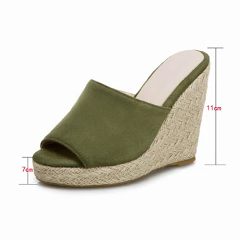 Pantofi pentru femei 2021 casual de vara sandale platforma cu toc, papuci doamnelor pană de moda sandale Romane, sandale pentru femei