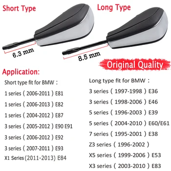 Pentru BMW 2005-2013 Automata E46 E36 X5 X3 E60 E90 Masina cu Schimbator de viteze Avansat de Boot Piele Schimbătorului de Viteze Capul Manetei de Accesorii