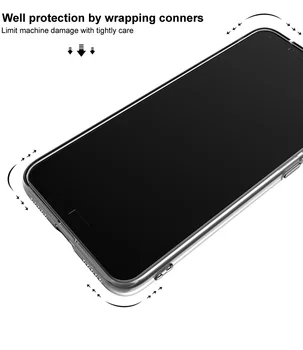 Pentru Motorola Moto Unul Hiper Caz IMAK Ultra Subțire TPU Moale Înapoi Acoperi Cazuri de Telefon Pentru Motorola Moto Unul Hiper