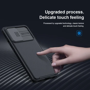Pentru Samsung A52 Caz Cover NILLKIN Plastic Dur Slide aparat de Fotografiat Lentilă de Protecție Capacul din Spate Caz pentru Samsung Galaxy A52 5G/4G