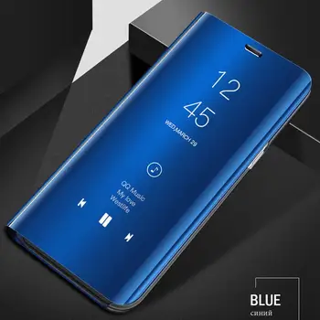 Pentru Samsung Galaxy S21 Ultra A32 A42 A52 A72 A02 Lux Placare oglinda Flip Piele PU Caz Suport Acoperire Coajă de Protecție
