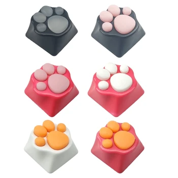 Personalitate Kitty Minunat Laba Artizan Labe de Pisica Pad Tastatură Mecanică Taste pentru Switch-uri Cherry MX T84C