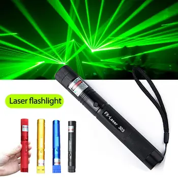 Puternic Verde/Rosu EDC Tactic cu Laser Pointer Reglabil Focus cu Laser Pen Ardere Lumină Fascicul Capul 18650/16340 Baterie