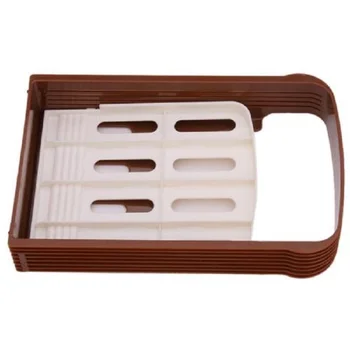 Pâine Prăjită Slicer Suport De Plastic Bakeware Instrumentul Feliere Pâine Cutter Raft Pliabil Ghid De Tăiere Acasă Gadget-Uri De Bucătărie