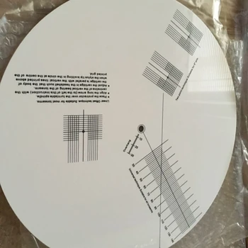 RIDICA-Anti-Alunecare LP Vinil Record de Preluare Placă de Calibrare Distanța Raportor Instrument de Ajustare Conducător de placă Turnantă