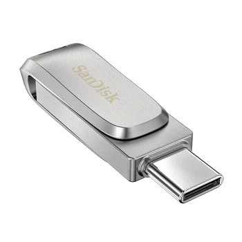 SanDisk SDDDC4 Pendrive USB 3.1 Tip C Dual Pen drive 512GB ssd de 128GB, 256GB 64GB 32GB 1TB Metal Unitate Flash Pentru Laptop/Telefon