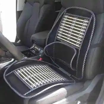 Scaun auto Perna de Spate Respirabil Suport Lombar Pad Scaun de Birou Plasă de Sârmă din Oțel Ventila Tampoane pentru Auto Accesorii de Interior