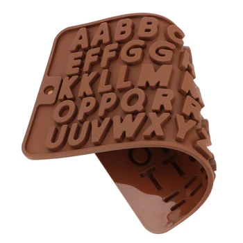 Scrisoare de Silicon Mucegai Ciocolata Cookie-uri Ușor de curățat Bakeware Instrumente DIY Fondante Mucegai Tort de Decorare