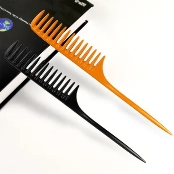 Sfat Profesional Coada Pieptene Pentru Salon De Frizerie Secțiune De Păr Perie De Coafat Instrument De Plastic De Păr Diy Dinții Largi De Tuns Perii