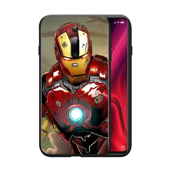 Silicon husa Marvel Iron Man Pentru Xiaomi Redmi K40 K30i K30T K30S K20 10X MERGE S2 Y2 Pro Ultra Caz de Telefon