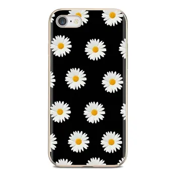 Silicon Telefonul Caz Acoperă Soarele să Strălucească Daisy Florale Flori de Trandafir Pentru Motorola Moto G G2 G3 X4 E4 E5 G5 G5S G6 Z Z2 Z3 C a Juca, Plus