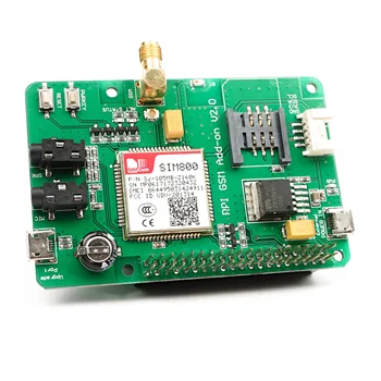 SIM800 GSM GPRS Add-on V2.3 pentru Raspberry PI 3 Model B+,Raspberry PI Quad-band GSM/GPRS/Modulul BT