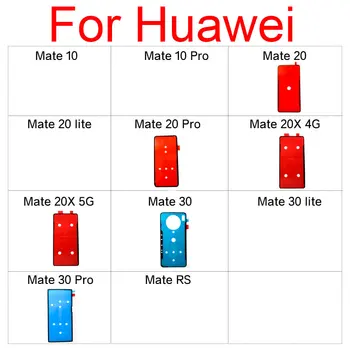 Spate Baterie Carcasă Adeziv Lipici Banda de Autocolant Pentru Huawei Mate 10 20 20 X 30 RS Pro Lite 4G 5G Piese de schimb