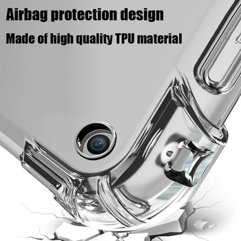 Tableta Caz pentru Samsung Galaxy Tab A7 Caz 10.4 2020 TPU Airbag Capac Transparent de protectie pentru Capa Geanta Card SM-T500 SM-T505