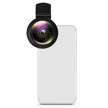 Telefon mobil aparat de Fotografiat Lentilă de corecție: 0.45*UV 49mm Unghi foarte Larg și 12,5 X Obiectiv Macro Clip-on Lentilă aparat de Fotografiat Telefon 2 in 1 HD Camera Lens Kit