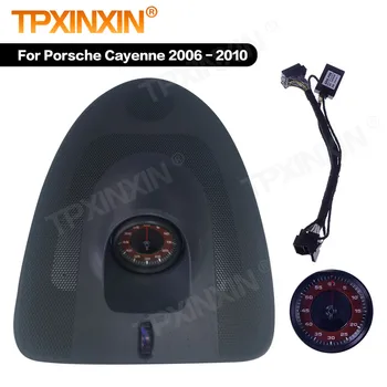 TPXINXIN Pentru Porsche Cayenne 2006 2007 2008 2009 2010 Interior, tabloul de Bord Centru Busola Timp Contor Electronic Ceas Accessional