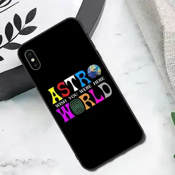 Travis Scott Cazuri de Telefon Astroworld Sicko Telefon Caz pentru iPhone 11 12 pro XS MAX 8 7 6 6S Plus X 5S SE 2020 XR mini