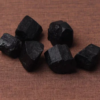 Turmalina Neagra Pietriș Piatră Brută Cristal Mineral Exemplar Original Pietre De Vindecare A Elimina Magnetism