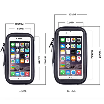 Universal pentru biciclete motociclete telefon mobil suport sac impermeabil de navigare suport pentru Yamaha R1 R6 R125 R15 FZ16 FZ1 MT09 MT07