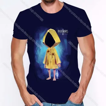 Vara Oamenii Mici Coșmaruri 2 Tricouri Unisex Mâneci Scurte Tricouri Camiseta de sex Masculin de Desene animate Anime 3D Imprimate T-shirt, Tee Topuri