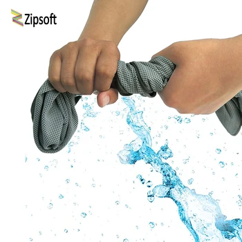 Zipsoft Prosop Gheață Instant Durată de Jogging, Gimnastică în aer liber, Sport, drumetii, Camping Durată de Răcire cu Prosoape de Relief Reutilizabile